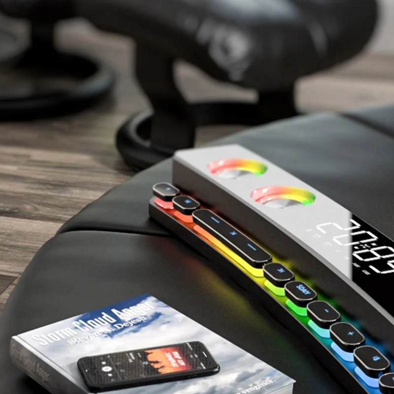 Valdus trending products 2022 new arrival sound equipment/amplifiers/speaker Rgb Game stereo wireless speaker soaiy sh39