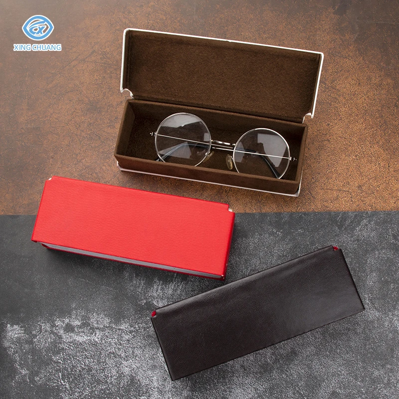 New Popular Hand Made glasses case Packing Sun Glasses Eye wear glasses hand make storage box