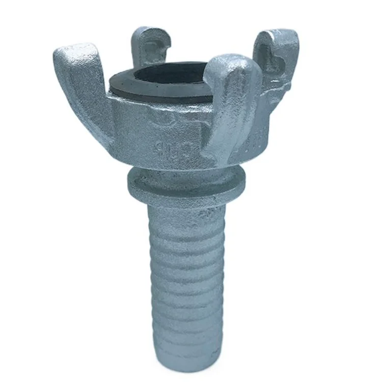 Carbon Steel Chicago Coupler Hose End  Zinc Plated Coupling For Air Hose