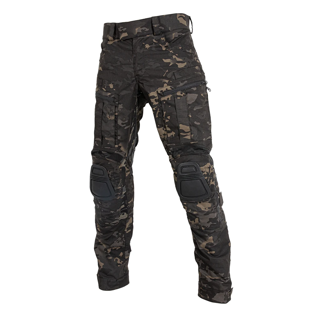 SPARK TAC hlex Camouflage Pants tactical pants with knee pads camouflage men outdoor pants