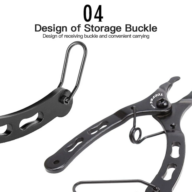 Bicycle Chain Clamp Quick Link Button Mount Rivet Closure Overhaul Removal Install Plier Bike Repair Service Tools Buckle Pliers