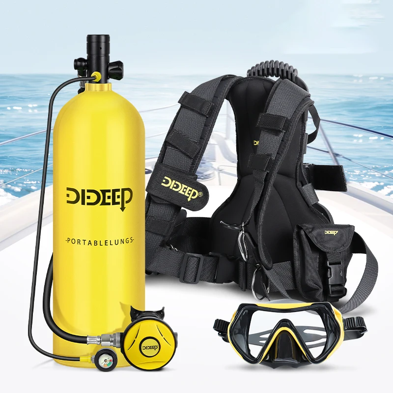 Scuba Diving Tank And Air Compressor 3000Psi Scuba Diving Breathing Tank Air Compressor 3L Portable Scuba Diving Oxygen Cylind