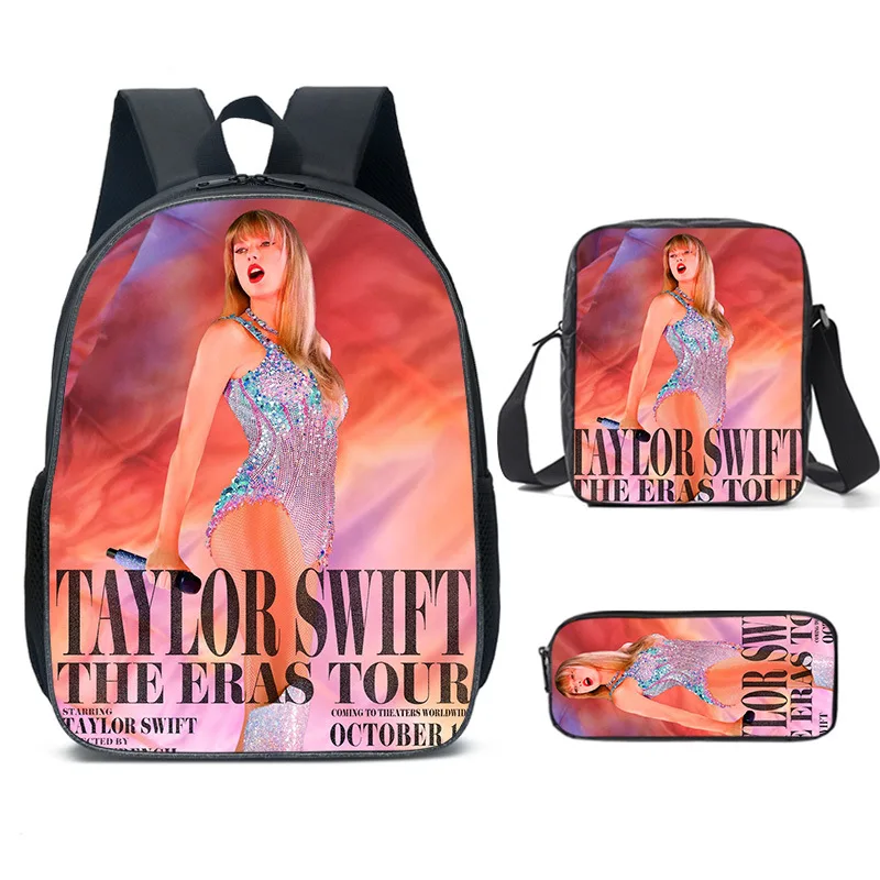 Taylor Swift school bags middle school students and backpacks for girls bag 3pcs/set 3D print taylor swift backpack