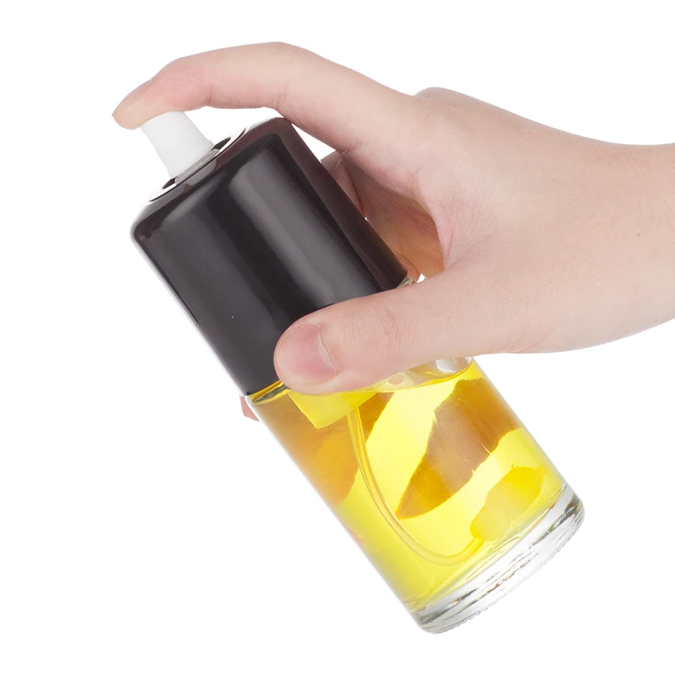 Olive Oil sprayer for cooking, Food-grade Glass Oil Spray Bottle, Vinegar Bottle Oil Dispenser for Making Salad