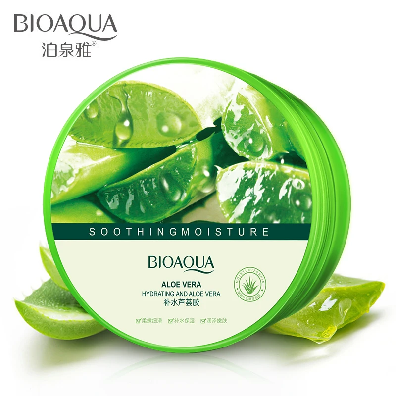 Успокаивающий Гель BIOAQUA OEM ODM с 92% алоэ вера для осветления кожи, крем для лица, натуральный органический гель с алоэ вера для ухода за лицом