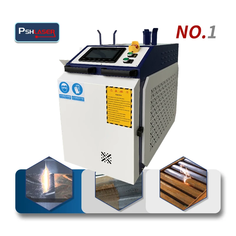 High Power 3000W Laser Cleaner for Rust Oil Paint Removal from Metal Surfaces