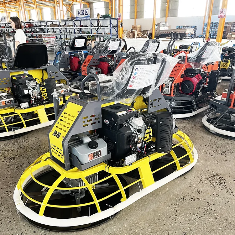 24HP бетонный плавающий шпатель на бензине для сглаживания пола