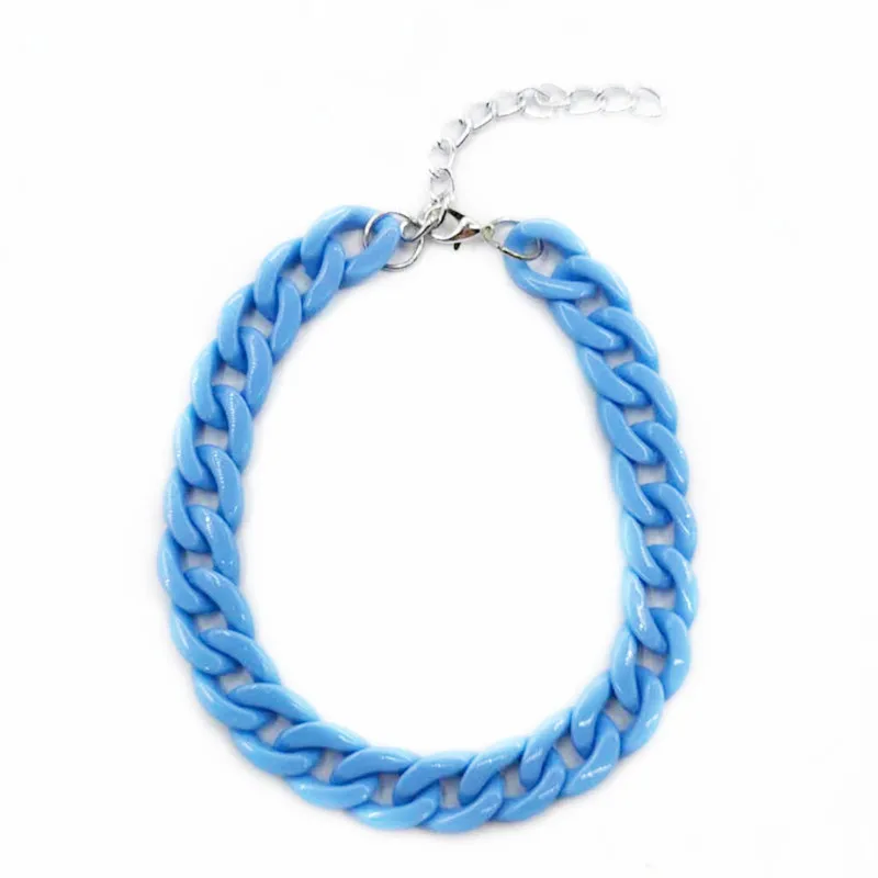 wholesale New candy color pet necklace colorful collar for cats and dogs which can customized size and colors as need