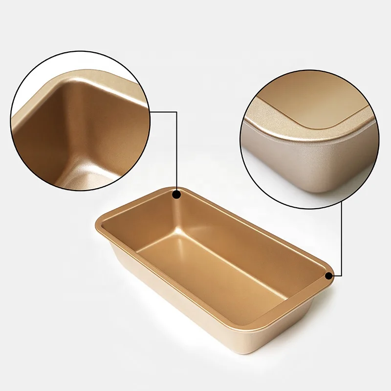 Carbon steel non stick rectangular baking pan baking dishes & pans