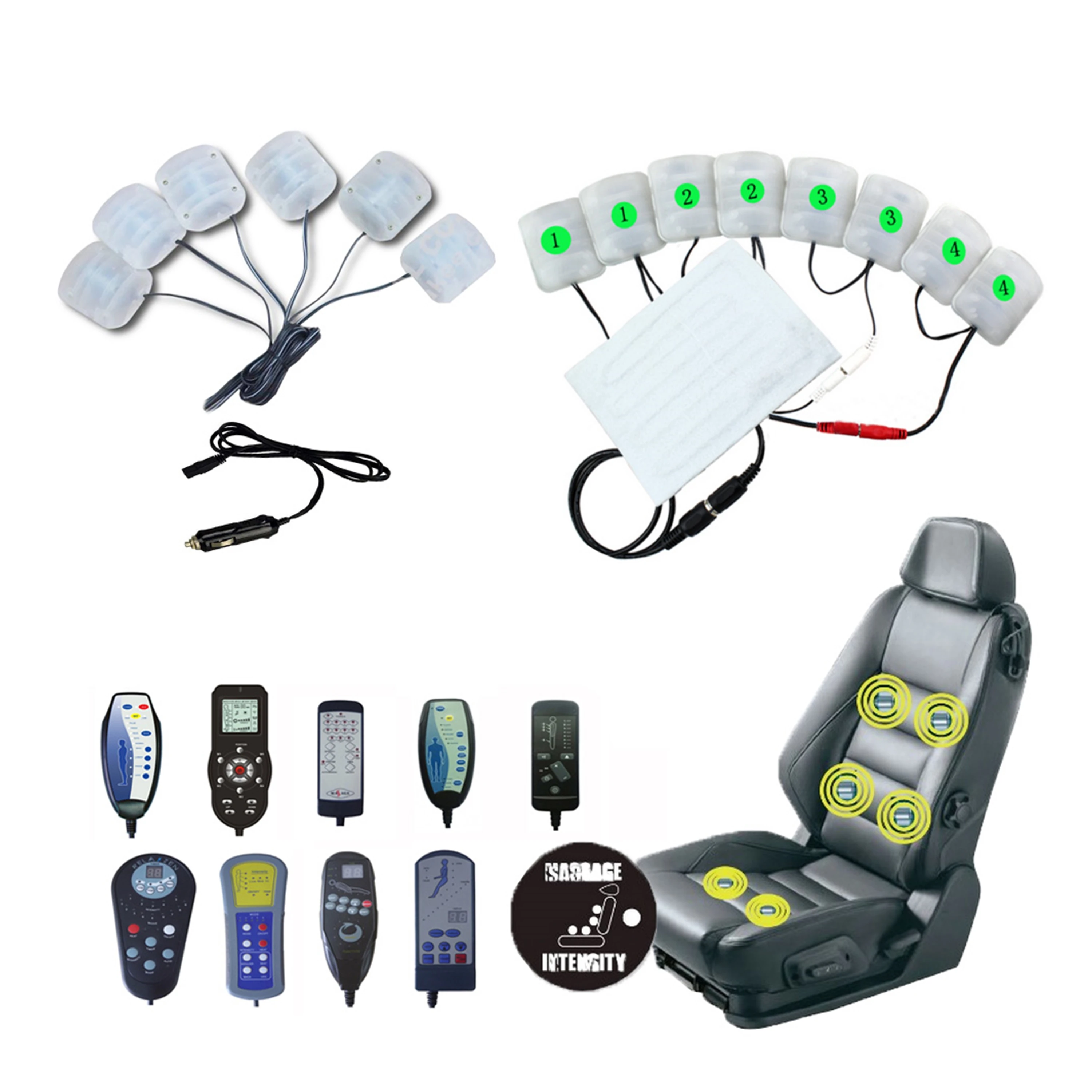 816-8Jr Timer Electric Cheap Vibration Shiatsu Massage Chair Spare Parts Remote Control
