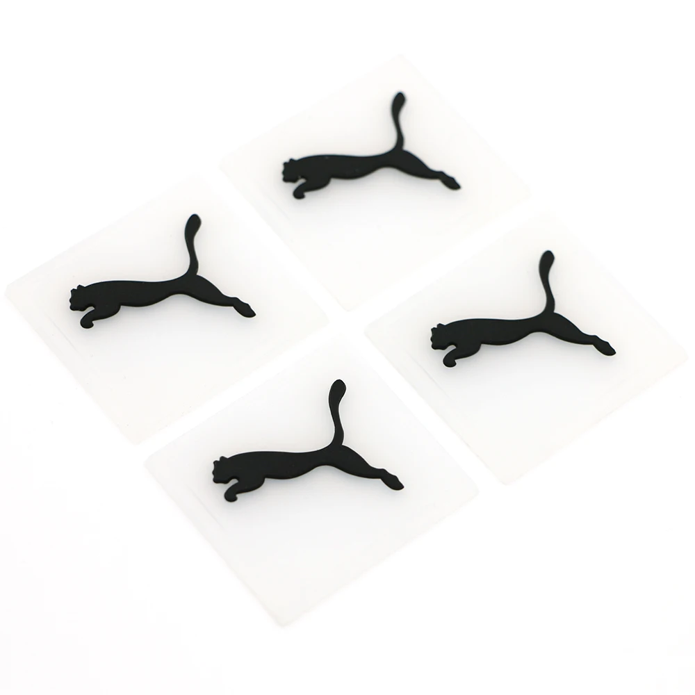 Custom Brand Silicone Heat Transfer Printing Iron-On Patch Print 3D Rubber Logo Printing Brand Label for Clothing