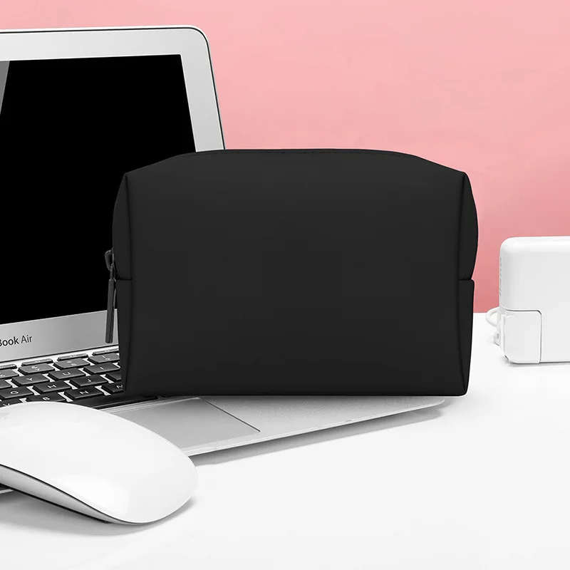 Factory Directly Sale PU Leather Custom Waterproof Travel Organizer Cosmetic Bag Portable Brushes Makeup Case For Promotion