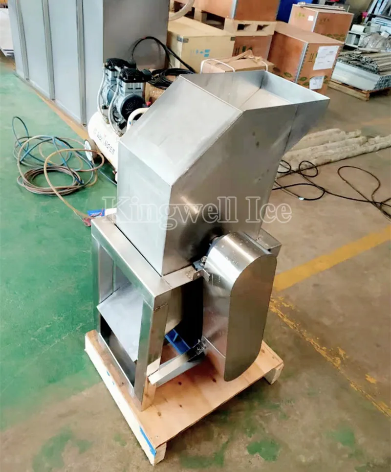 Commercial shaved snow block ice machine / ice crusher machine
