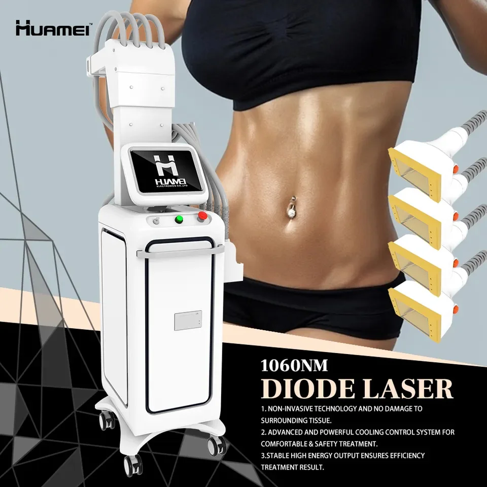Body Slimming Diode Laser 1060nm Non-Invasive Laser Body Sculpting Machine For Fat Removal