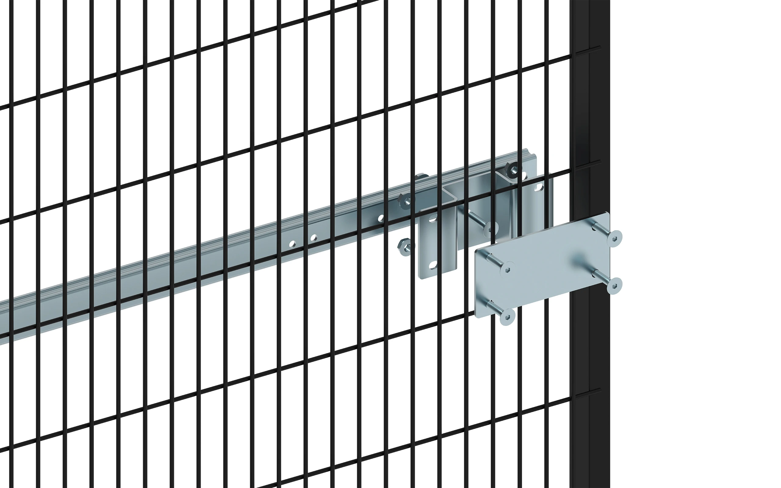 Vichguard Machines and Robot Workshop Protective 1800*600 Wire Mesh Aluminum Fence with Wood Frame Strut Aluminum Profile Fence