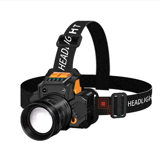 MINGCHAN Adjustable L9 Chip Sensor Headlamp Rechargeable Bright Zoomable Headlight for Work