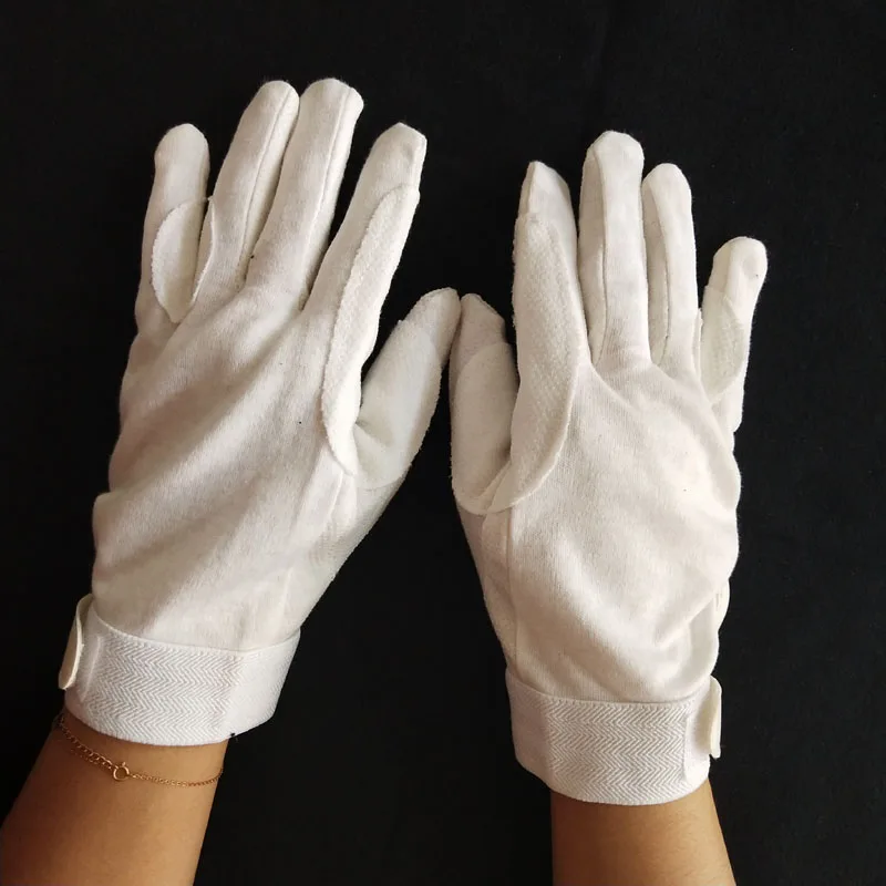 2022 popular 100% cotton horse riding, sports non-slip gloves