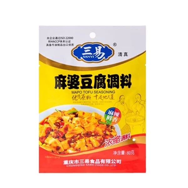 SANYI Chinese Mapo Tofu Condiment for Cooking Chinese Flavor Fish
