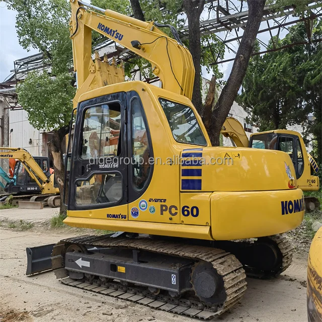 Мини-экскаваторы б/у небольшой экскаватор Komatsu pc60-7 pc70-8 pc78US гидравлический гусеничный