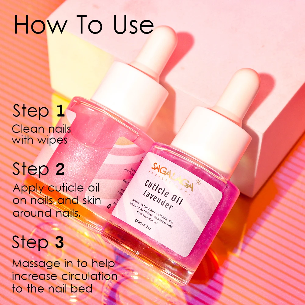 Nail Care Galaxy Cuticle Oil and Nail Treatment Vegan-Free Cuticle Softener for Nail Growth