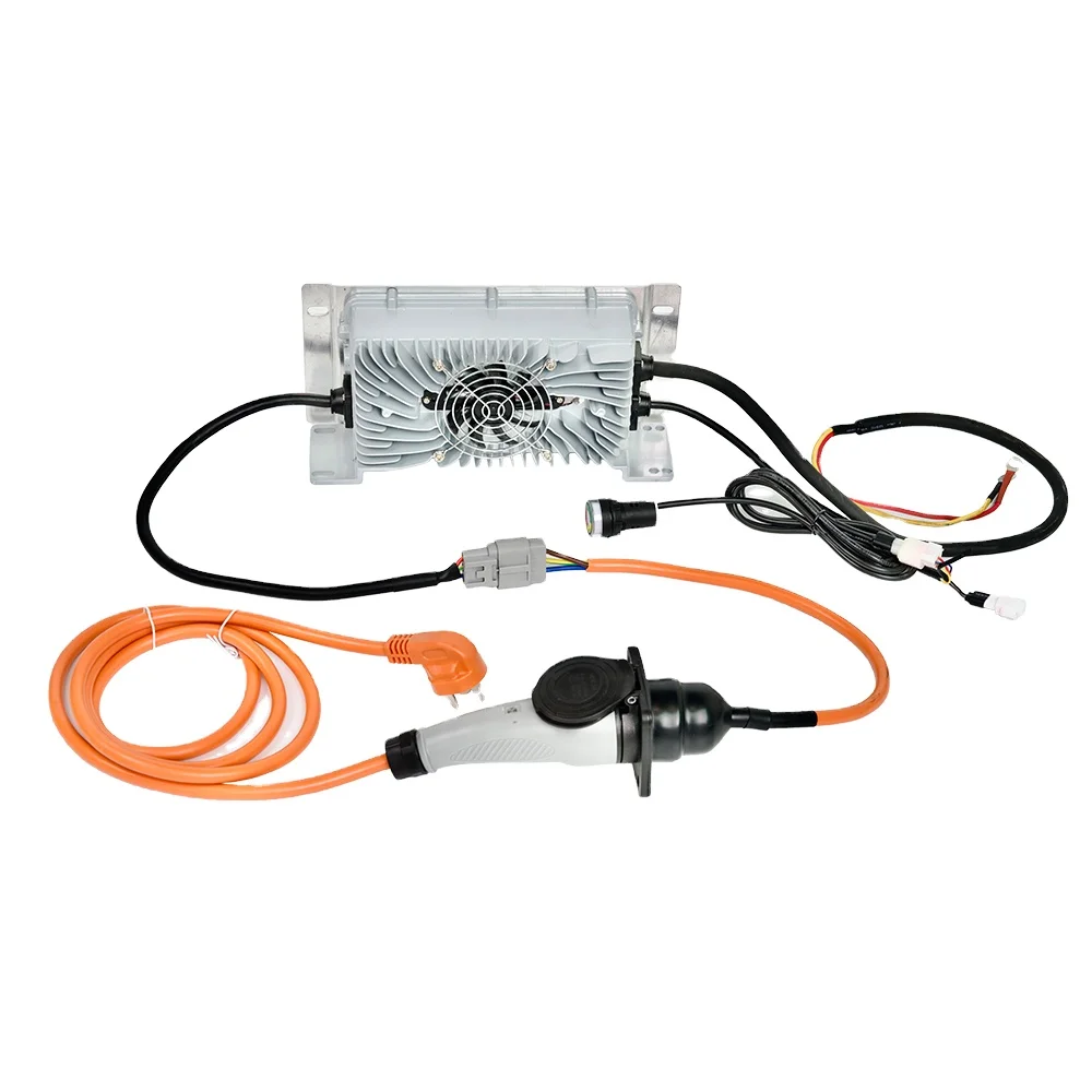 EV On Board Charger Cargador A Bordo OBC OBC Chargeur Embarque 72 Volt Lithium Battery And Charger OBC On Board Charger