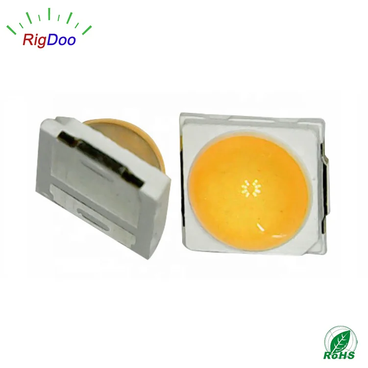 
Gold Wire 1W SMD 3030 SMD LED with Dome Lens White Diode 1 Watt Dome Head Lens Light Source with Ball Lens Free Samples Beads 