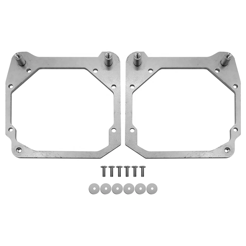 TAOCHIS Car-Styling Adapter Frame Module DIY Bracket Holder for VW Volkswagen Touran halogen 2011-2012 HID xenon Hella 3R 5 G5