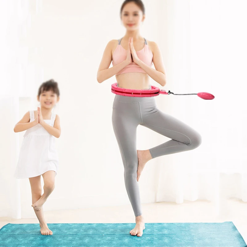 24 узла съемный фитнес-спорт хула-Хуп упражнения для похудения умный хула-Хуп