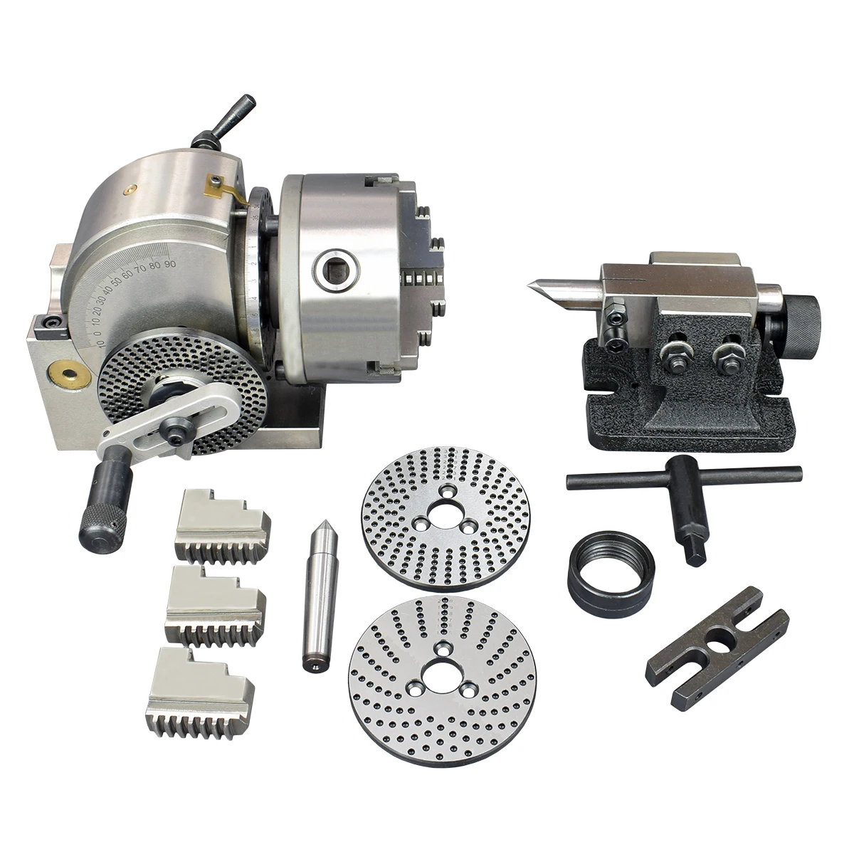 BS-1 SEMI-UNIVERSAL DIVIDING HEAD WITH CHUCK 1600MM