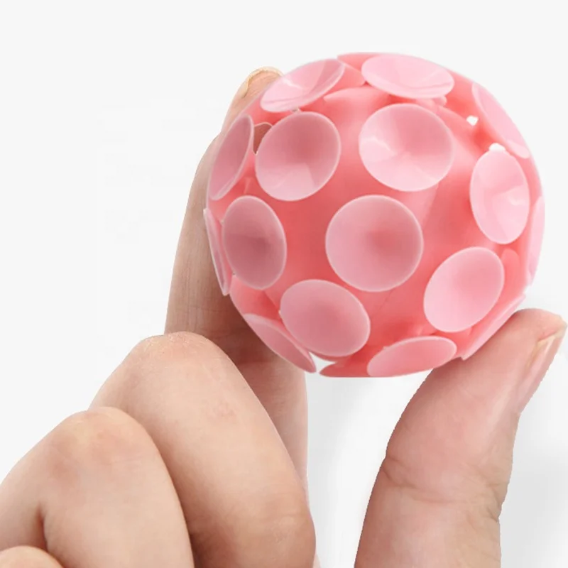 OEM&ODM 2022 Magic Catch Game for Kids Suction Ball Toy New Funny Amazon Ebay Anxiety Stress Relief Silicone Fidget Toy Ball