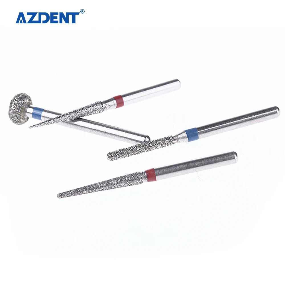 AZDENT FG-101 10pcs High Speed Dental Diamond Burs