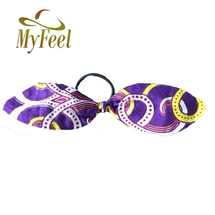 
 2021 Африканский аксессуар для прически с принтом, эластичные любимые волосы кролика в воске  