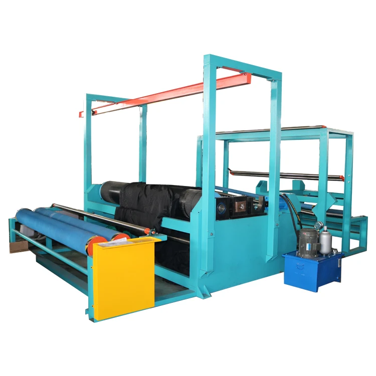 Customizable hydraulic embossing machine for textile