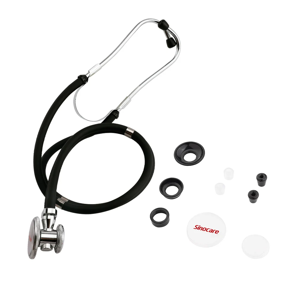 Portable Dual Head Stethoscope Doctor Medical Stethoscope Professional Cardiology Medical Equipment Device