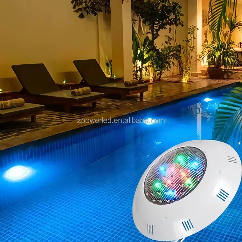 Ip68 Waterproof Rgb Embedded Pool Lighting Wall Mounted Underwater Lamp 12v Led Swimming Pool Light