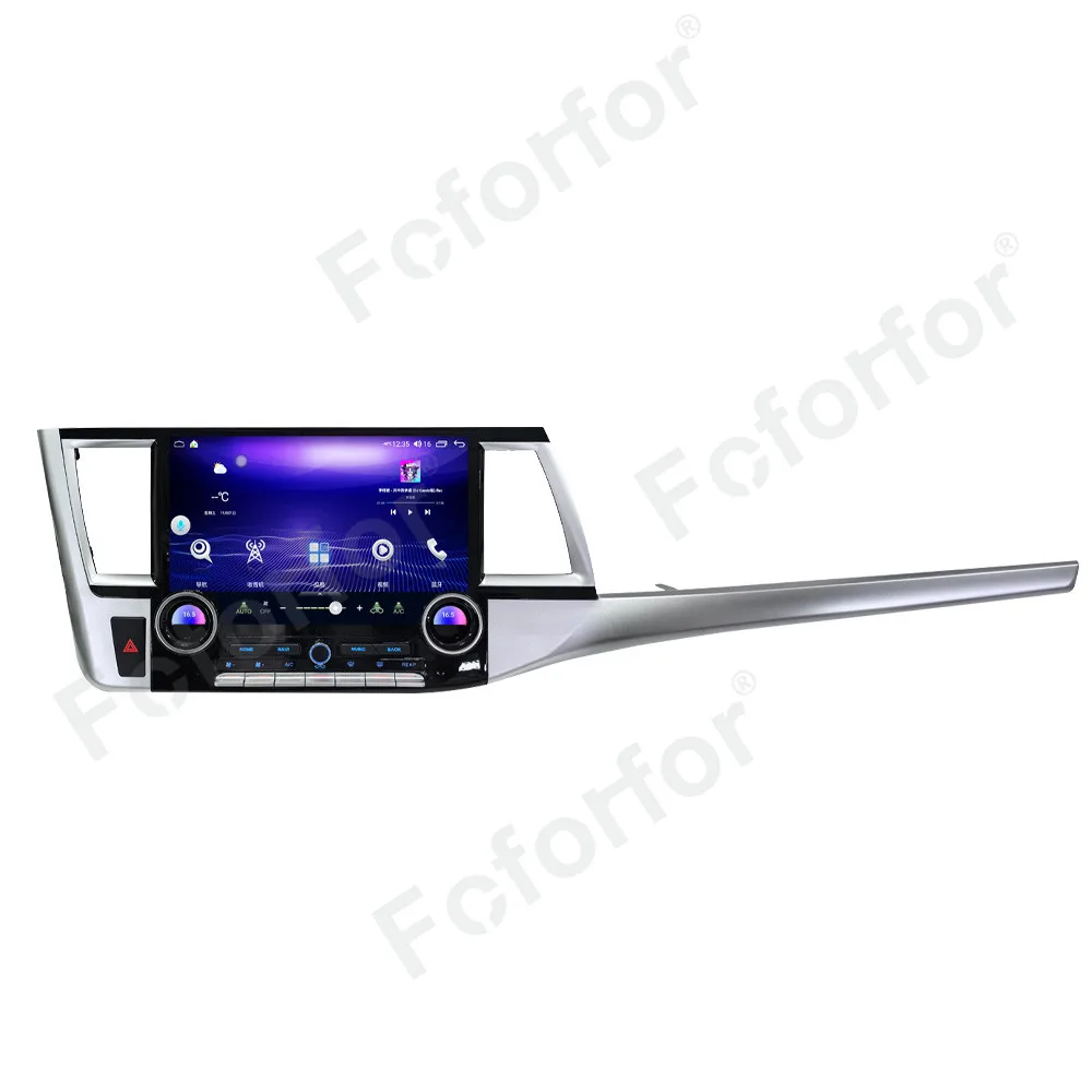 12.6 Inch Carplay For Toyota Highlander 2015-2021 Android 13 Auto Stereo With GPS Navigation WIFI Mirrorlink Radio Head Unit