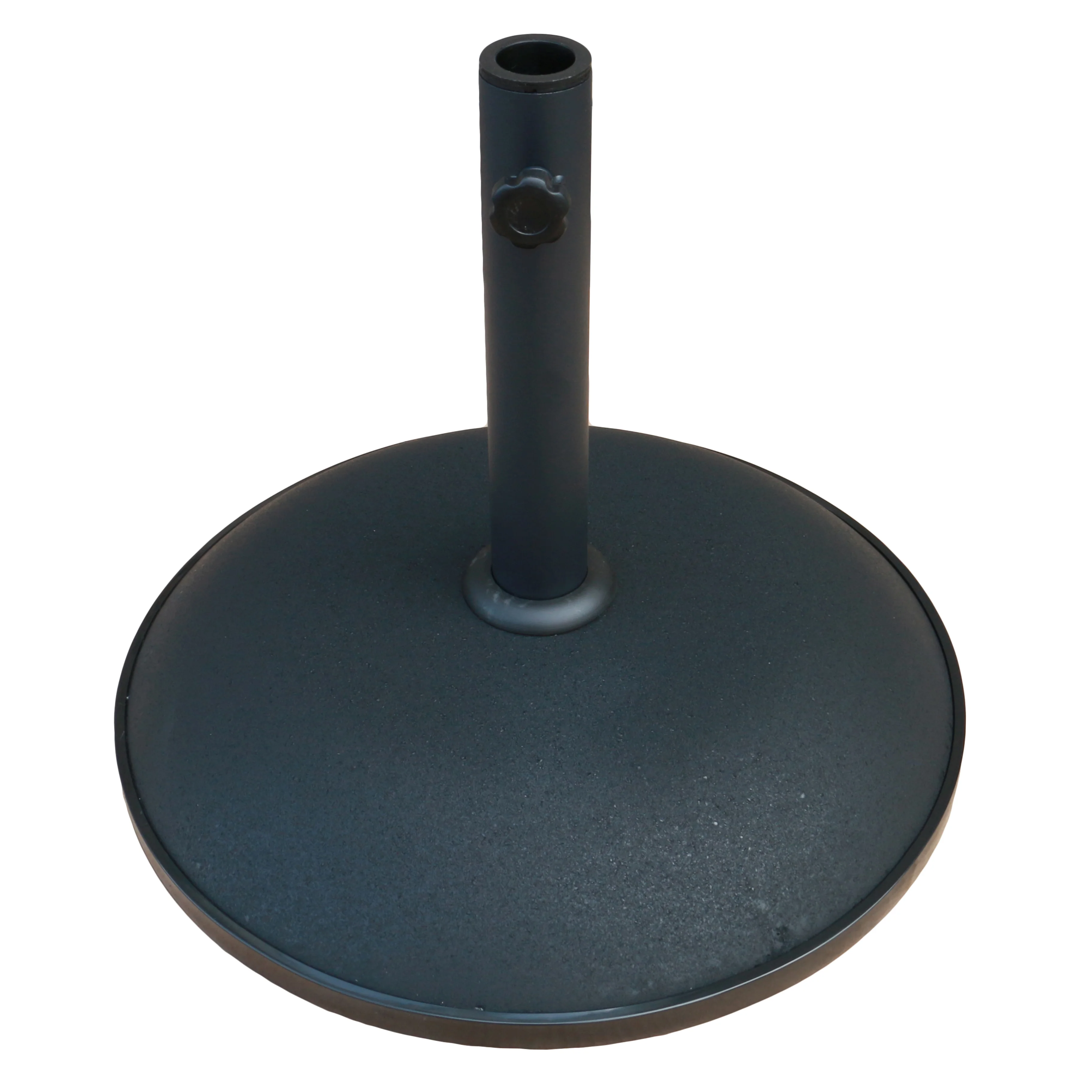 Firm Round Custom Outdoor Furniture Parasol Base Deck Table Garden Umbrella Base