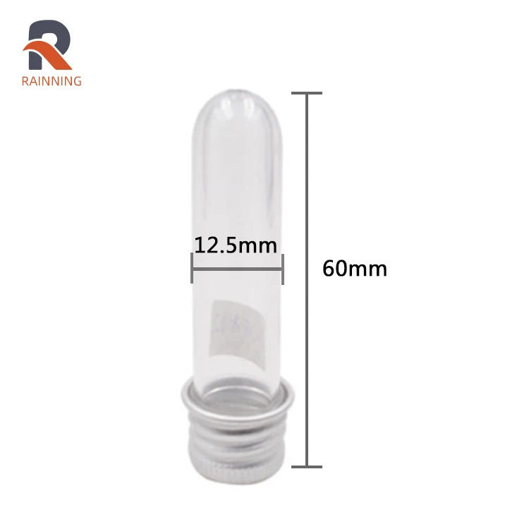 Контейнер для соли для ванны 4 мл, пластиковая Преформа ПЭТ, пластиковая пробирка с винтовыми крышками