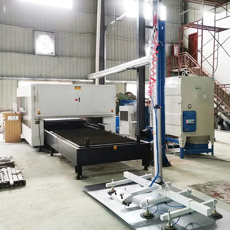 Horizontal Installation Filter Cartridge Dust Collector System for CNC Laser Cutting Machine