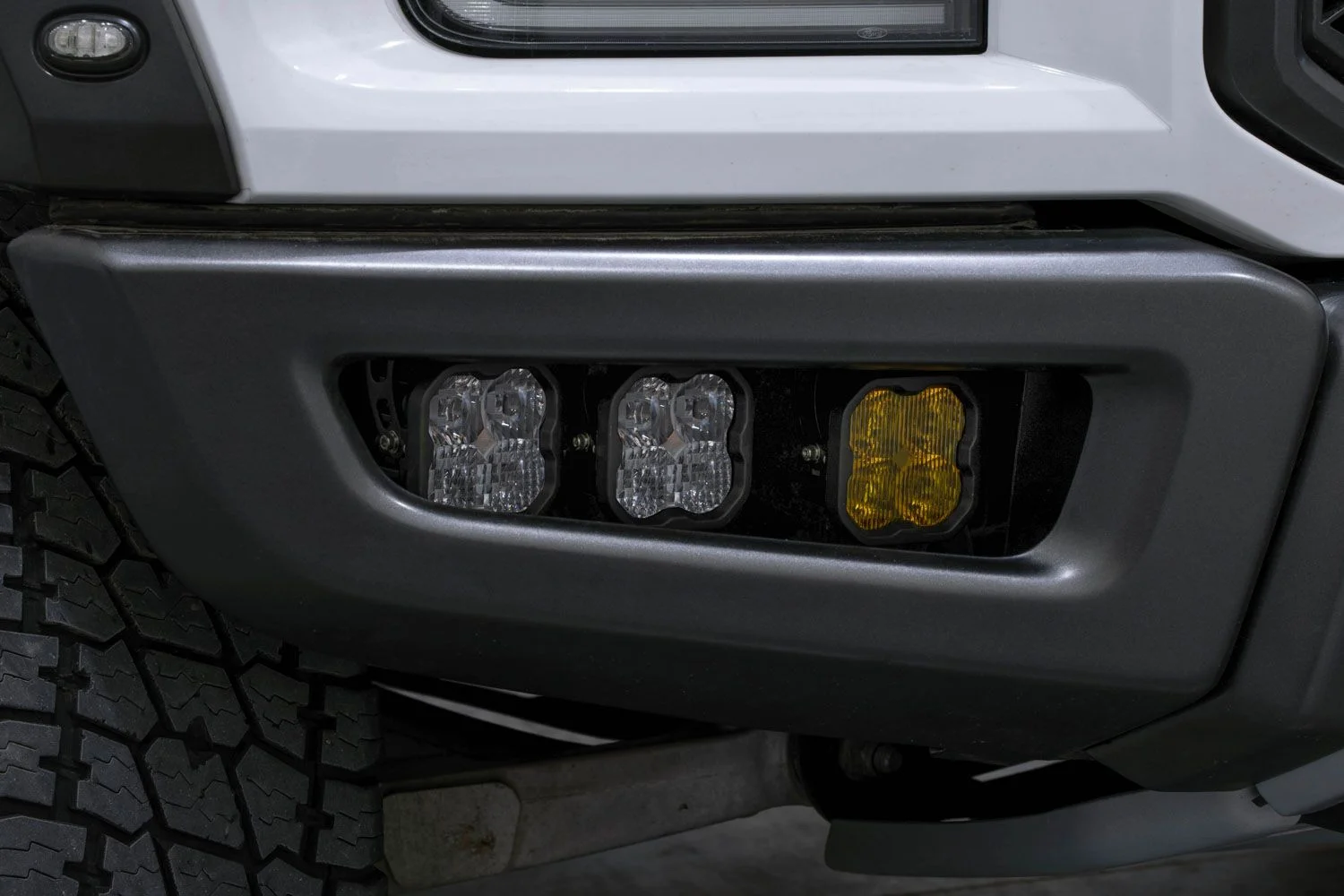 Bolt-on Fog light bracket for the 2017-2020 Ford Raptor