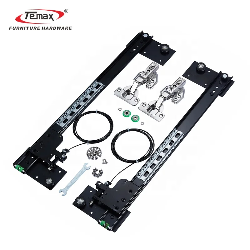 Temax M73G Rotating Wardrobe Door System Space-Saving Sliding Door for Wardrobes furniture accessories wardrobe hardware