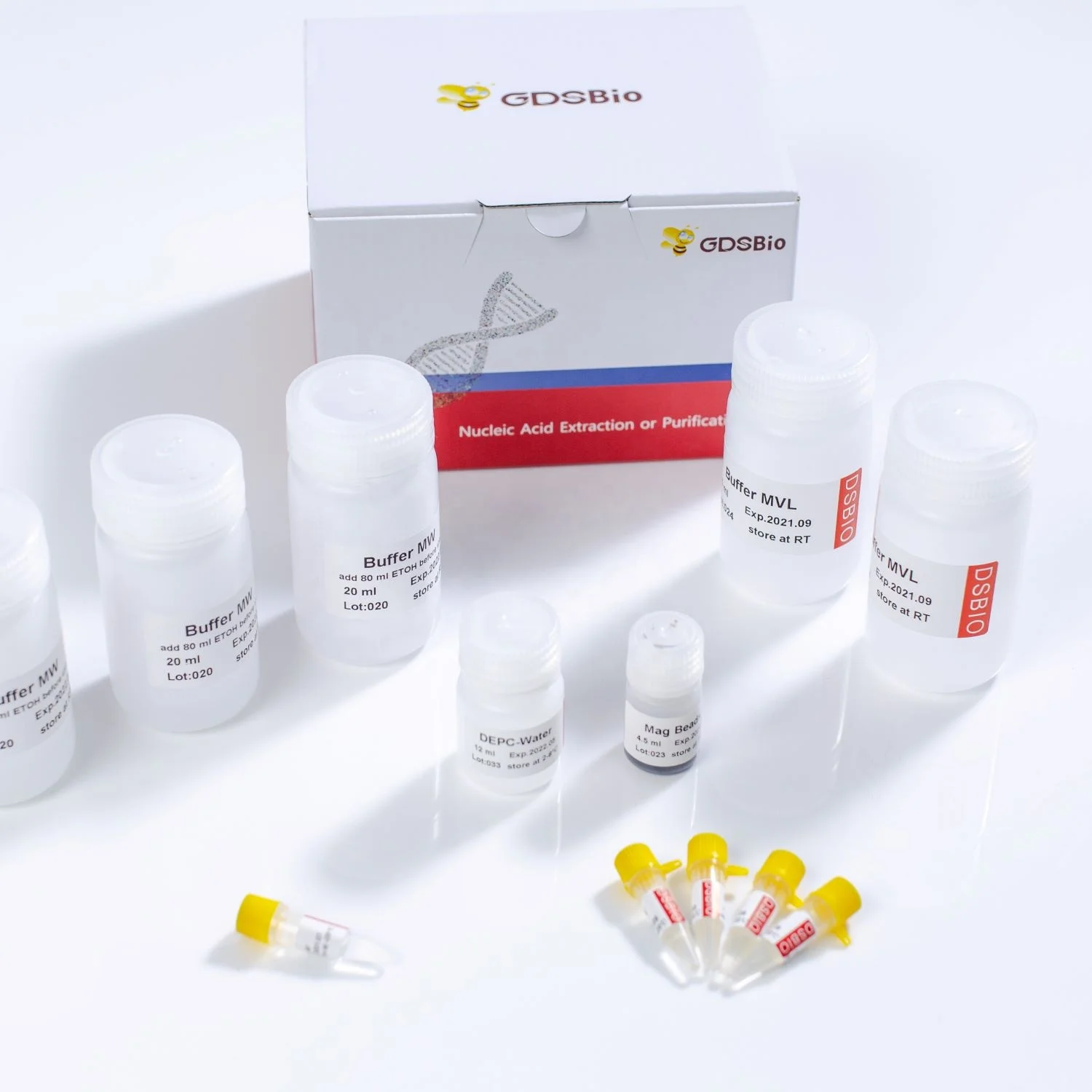 Viral Nucleic Acid RNA DNA Extraction Kit, magnetic beads  V4002, 200 PREPS