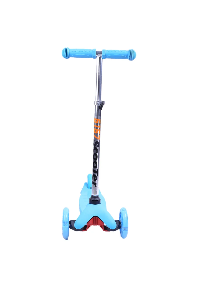  Best Selling three wheel Folding scooter for kids PU Wheel adjustable Pro kick T