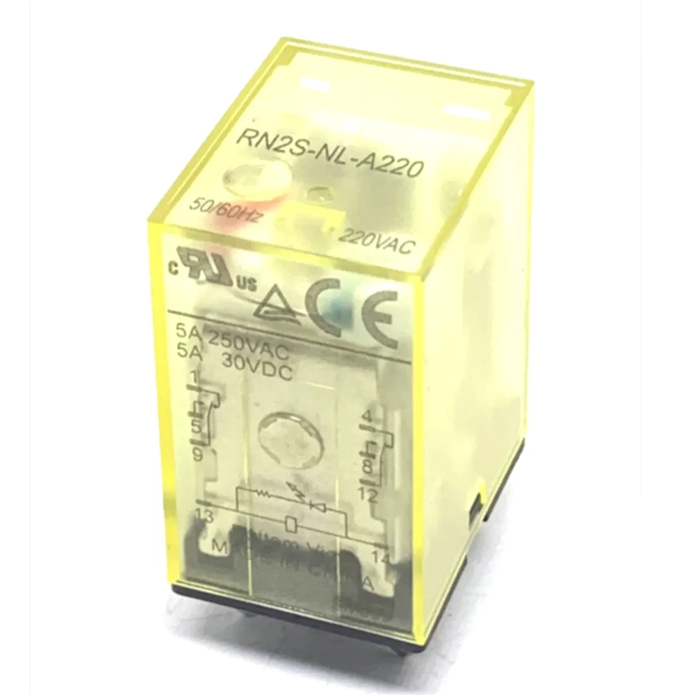 WGZX RN4S-NL постоянного тока 14 футов два открытых и закрытых DIP 4S-NL-A220 для реле