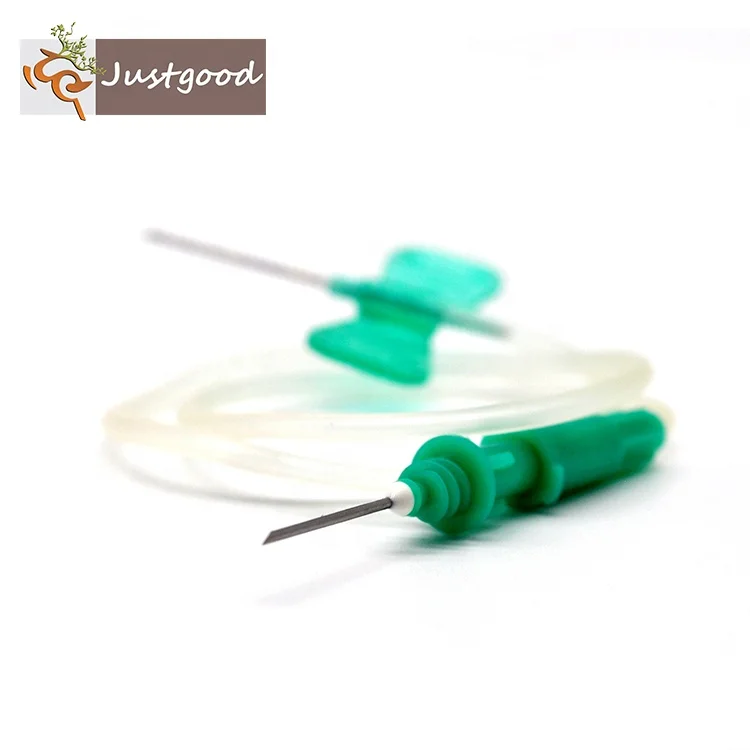 CE Approval medical disposable type  draw for 23g vacuum butterfly blood collection needle