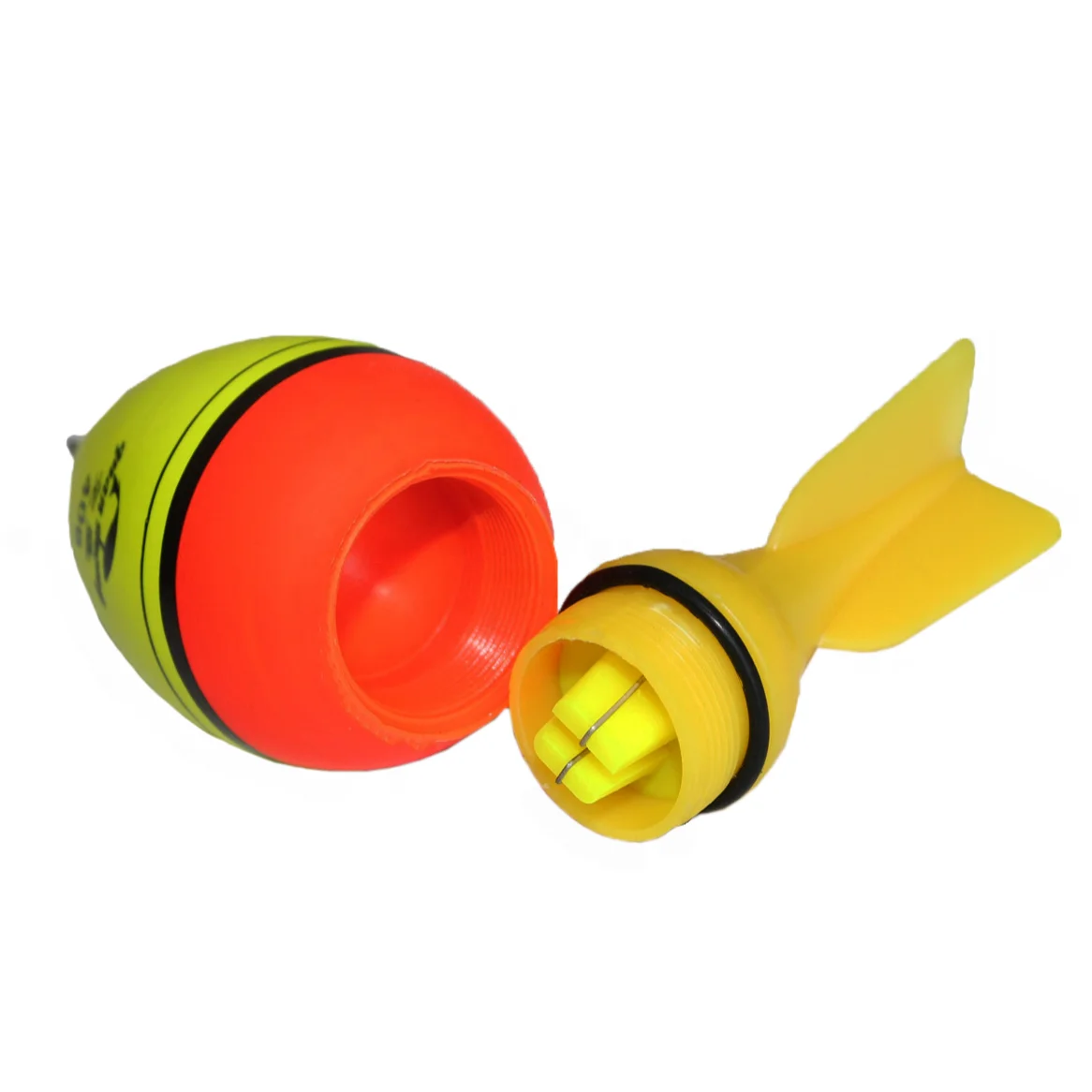 Economical Fishing tackle buoy fishing float yellow red hard tail EVA foam environmentally material 20g/40g/60g/80g in stock