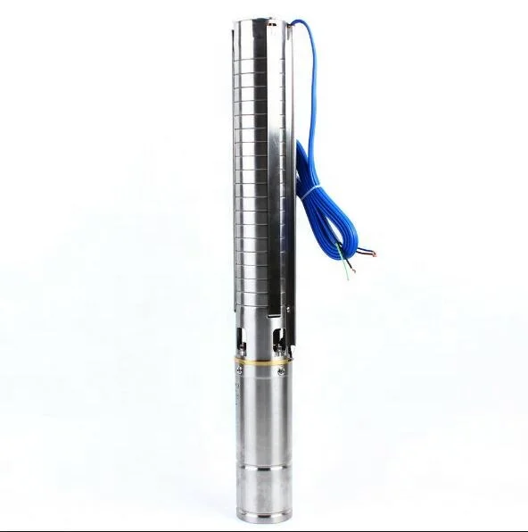 4DSS6-135-A220/D300-1500 4Inch 6M3/H 2HP AC DC Submersible Solar Powered Water Pumps Solar Submers Pump