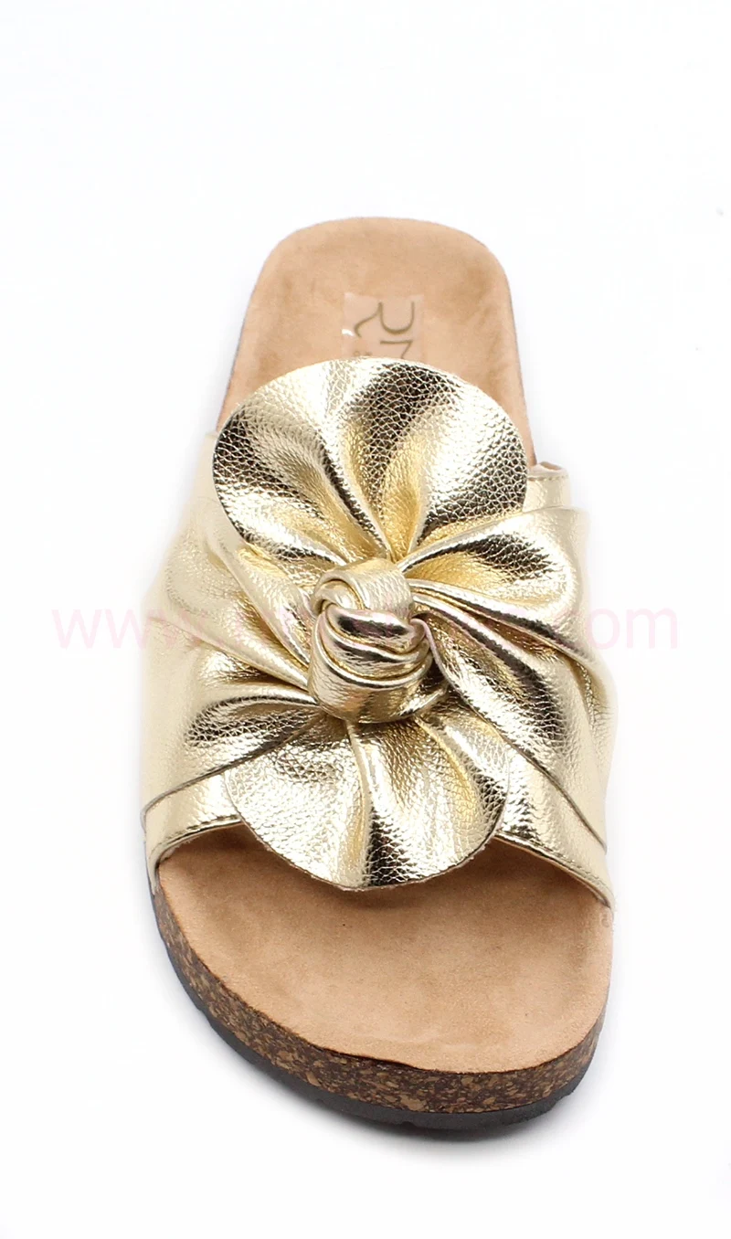 Factory Bow Tie Sandals for Women High Quality  Bowknot Slide Sandal Slip Summer Slippers Ladies Shoes