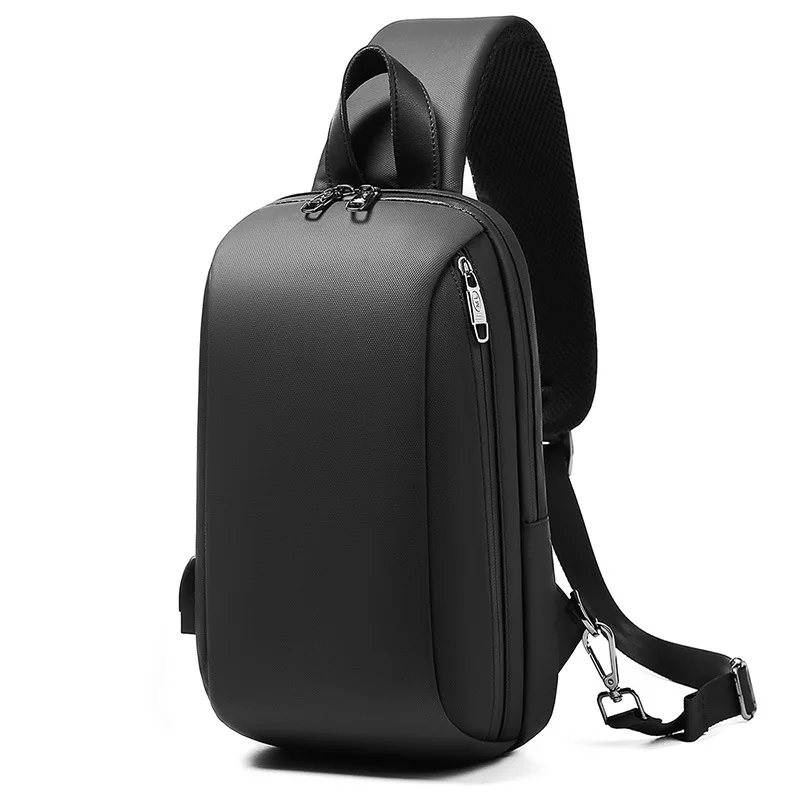 Fashion Trend Upscale Multi-functional Leisure Waterproof Anti-theft Convenient Cross-body Single New Chest Bag