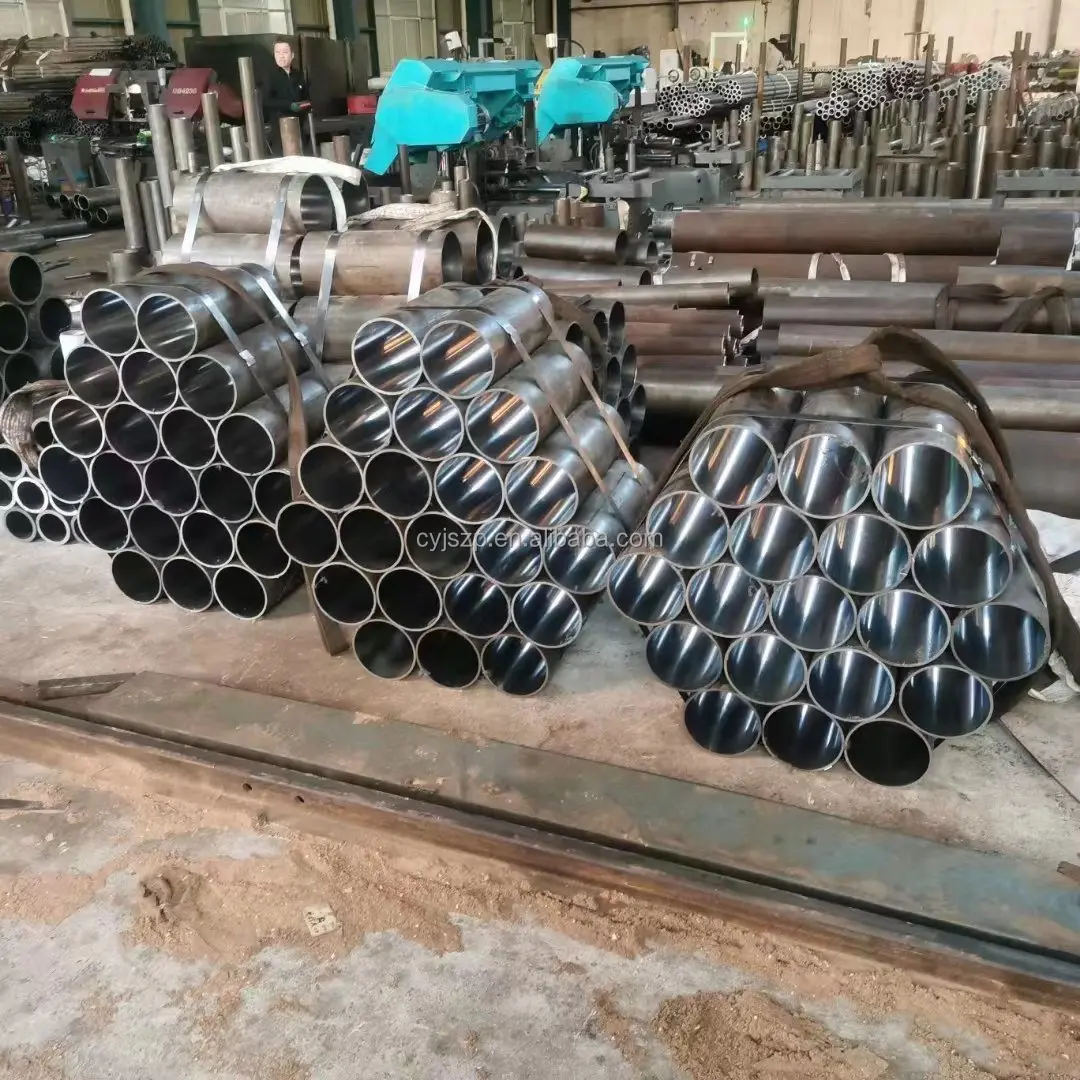 Carbon Seamless Round Steel Pipe st52 honed cylinder tube honed tube manufacturer